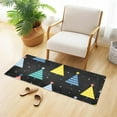 thumbnail image 2 of GZHJMY Christmas Tree Black Bathroom Rugs Bath Mat 39 x 20 Inch Non-Slip Extra Soft and Absorbent Shaggy Bath Carpet for Tub, Shower, Bathroom Carpet Runner, 2 of 7