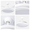 thumbnail image 4 of Ventilador De Techo Retráctil 42" estilo spring, Luz LED, Blanco Mate, 6 Velocidades, 4 of 5