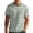 Green, variant on Mens Short Sleeve T-Shirts Striped Casual Crewneck Basic Shirt Color Block Stretch Summer Beach Tees Pink M