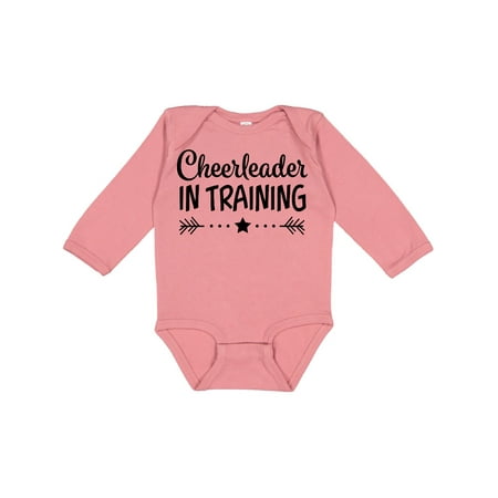 

Inktastic Cheerleader in Training Gift Baby Boy or Baby Girl Long Sleeve Bodysuit