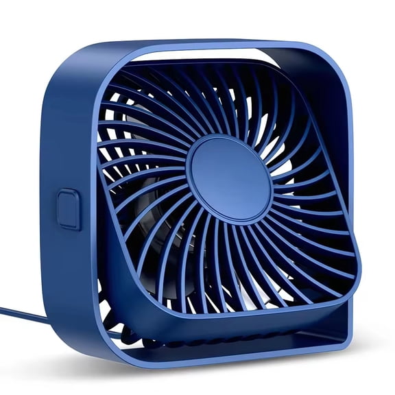 HIBIBUD 4" Small Usb Desk Fan,3-Speed Portable&360°Rotatable Mini Cooling Fan,Usb-Powered Desktop Fan for Home Office Bedroom Dorm Indoor Outdoor Summer Gift