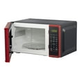 thumbnail image 6 of (3 pack) Mainstays 0.7 cu. ft. Countertop Microwave Oven, 700 Watts, Red, 6 of 15