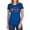 Royal, variant on Batman Hawaiian Shield Women's T Shirt, Royal, 2X-Large