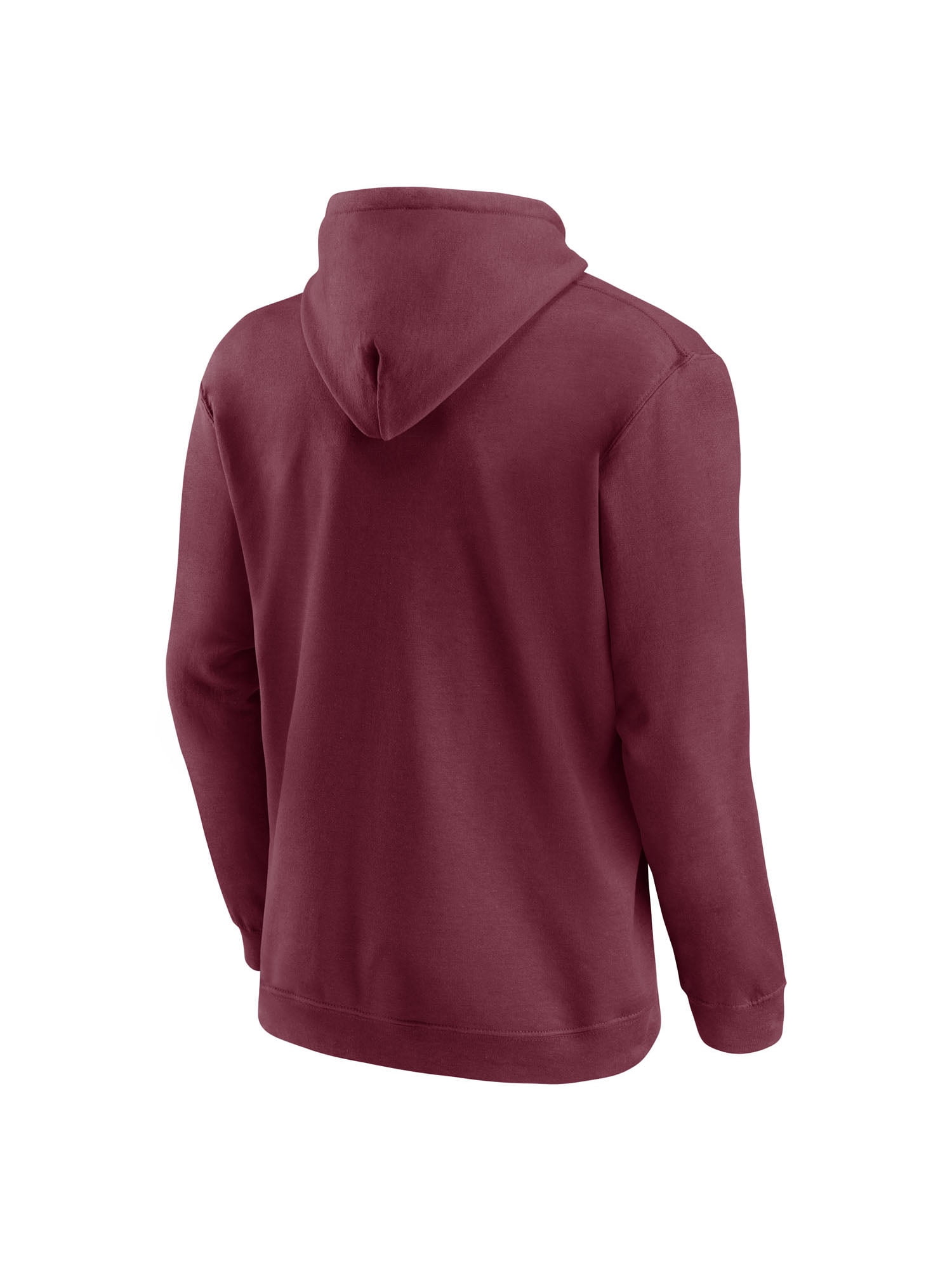 NCAA Virginia Tech Hokies Men's Navy Stacked Cotton Fleece Pullover Hoodie, Up to Size 3XL