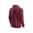 thumbnail image 3 of NCAA Virginia Tech Hokies Men's Navy Stacked Cotton Fleece Pullover Hoodie. Up to Size 3XL, 3 of 3