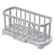 thumbnail image 4 of Organizador de fregadero de plástico ABS duradero con soporte para esponja de drenaje, cepillo para jabón y organizador gris, 4 of 9