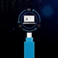 thumbnail image 3 of 2 en un USB 2.0 Cable de carga de datos de sincronización Llavero Llavero para teléfono Android Unesdoc. unesdoc. Hugo  Cable del USB, 3 of 8