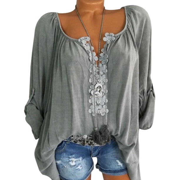 walmart plus size tops women's