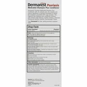 Dermarest Psoriasis Medicated Scalp Itch Shampoo + Conditioner, 8oz