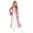 Pink, variant on TiaoBug Kids Girls Medieval Princess Dress Long Bell Sleeves Renaissance Vintage Costume Ball Gown Royal Blue 8