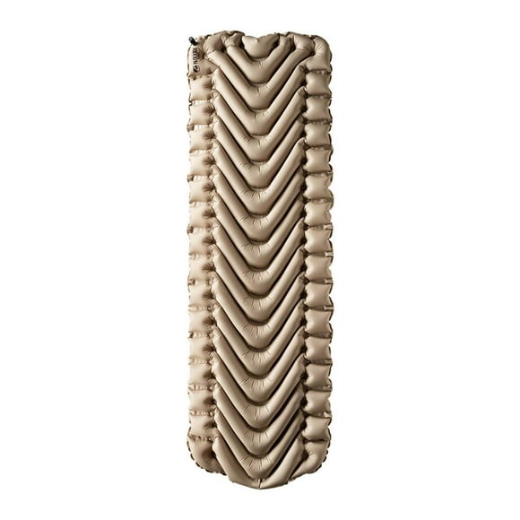 Klymit Sleeping Pad 06SVCY02C Static V; Inflatable; Manual Inflation Using Breath; V-Chamber Design; Recon; 75D Polyester Fabric; 18.7 Ounce Weight; R-Value 1.3/ASTM 1.3; Without Insulation