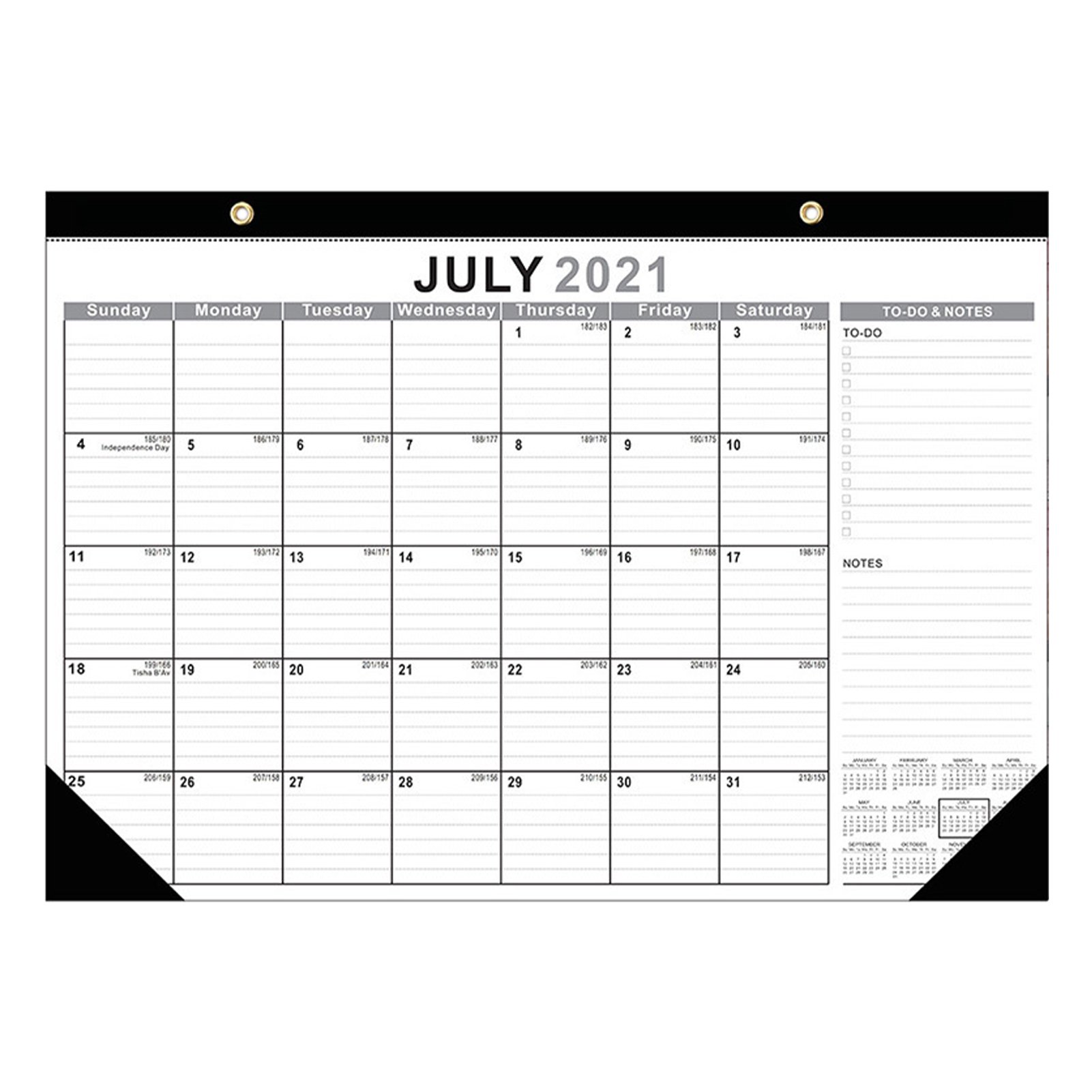 At A Glance Desk Calendar 2023 January 2022- June 2023 English Daily Desk Wall Calendar Agenda Monthly  Planner | Walmart Canada