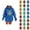 Blue-A, variant on Sequins Football Hoodies for Women 2025 Fall Winter Glitter Sparkle Graphic Hooded Sweatshirt Y2K Pullover Tops