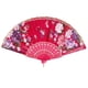 thumbnail image 4 of plegable de estilo dulce para fiesta de baile de mano Rosa, rojo y morado Zulema Ventilador plegable Sweet Style Flower, 4 of 8