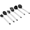 thumbnail image 2 of Silicone Kitchen Utensil,6Pcs Set Silicone Spoon Spatula Set, Non Stick Baking Cooking Tools Kitchen Accessories, 2 of 8