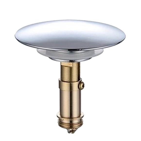 Faucets Stainless Universal Bath Plug 66mm Push Stopper with 28mm Core Metal Plug for Bathtubs Bathrooms Kitchens and Sewer Liners Plumbing Accessory