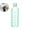 Green, variant on Water Bottles with Lids and Time Marker, Clear Cup Plastic Water Bottle, Shatter Proof, Leakproof Water Bottle for Car Travel