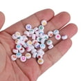 thumbnail image 4 of Cuentas de letras portátiles 1000 piezas de cuentas de letras ligeras para bricolaje collares para pulseras ANGGREK  Otros, 4 of 8