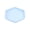 Blue, variant on Hexagonal Plates Reusable Wheat Straw Dinner Plates, Lightweight Microwave Safe Snack Plates for Kitchen, Camping, and Daily Meals