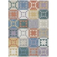 thumbnail image 2 of Addison Rugs Chantille Indoor/Outdoor Transitional Patchwork Silver Machine Washable Rectangle Rug, 9' x 12', 2 of 8