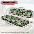 thumbnail image 7 of FKELYI Camo Black Green Print UTV Seat Covers Full Protection Anti-Dust Bench Seat Cover with Elastic Band Backrest Cover Waterproof Decor UTV Accessories, 7 of 7
