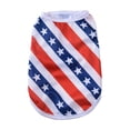 thumbnail image 2 of Soft Pet T-Shirt Cute Puerto Rican Flag Print Tank Top, Cotton Tees Tank Vest for Small Puppy, Cat & Dog (Red,XL), 2 of 5