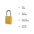 thumbnail image 2 of American Lock A1106YLW Padlock Keyed, Aluminum, Yellow, 2 of 2