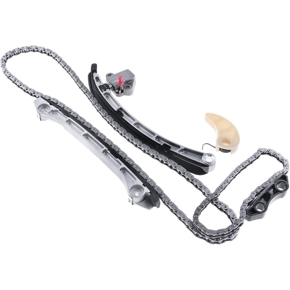 A-Premium 7PCS Engine Timing Chain Kit W/Tensioner & Oil Chain Guide & More [fit DOHC, 4Cyl 2.3L] Compatible with Mazda 3 2007-2013, 6 2006-2007, CX-7 2007-2012, Replace# 9-4306, 9-4305, 9-5743