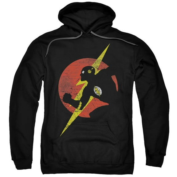 Jla - Flash Symbol Knockout - Pull-Over Hoodie - X-Large