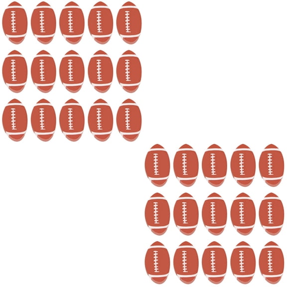 FRCOLOR 200 pcs  Multi-function Erasers Delicate Rugby Erasers Portable Erasers Stationery Supply