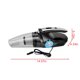 thumbnail image 3 of Aspiradora e inflador de neumáticos portátil 4 en 1 para coche | Bomba de mano de 12 V con luz LED y pantalla LCD | Succión potente de 120 W para coche, bicicleta, pelota y motocicleta, 3 of 9