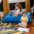 thumbnail image 2 of Jaxx 3.5 Ft Pillow Saxx Kids Bean Bag, Blueberry, 2 of 7