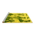 thumbnail image 2 of Ahgly Company Machine Washable Indoor Rectangle Abstract Yellow Modern Area Rugs, 7' x 10', 2 of 4