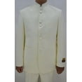 thumbnail image 1 of Mandarin Collar Suit Men Ivory 8 Button Alberto M782GA, 1 of 1