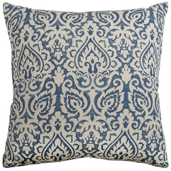 Brown Beige Tribal Down Filled Throw Pillow