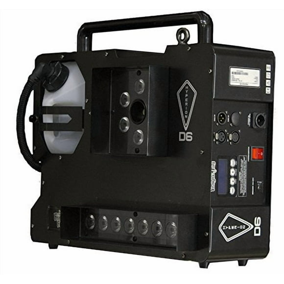 Froggys Fog - Hyperion D6 1500W Upshot Fog Machine - RGBAW + UV Lighting Effects