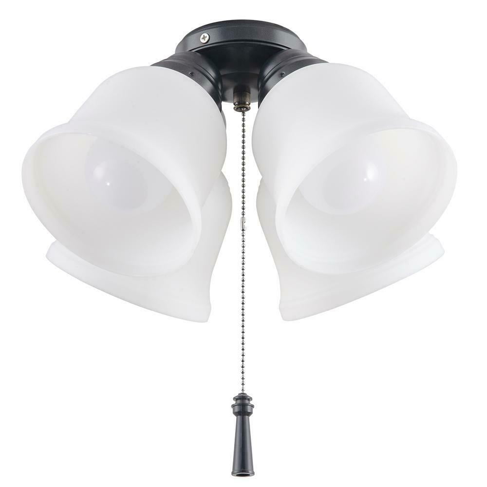 Hampton Bay Gazelle 4 Light Led Ceiling Fan Kit New Open Box Com Hampton Bay Gazelle 4 Light Led Ceiling, Hampton Bay Light Kit Not Working
