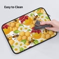 thumbnail image 6 of Bingfone Bees Honeycomb Laptop Sleeve Case 13 Inch, 360° Protective Computer Carrying Bag, 6 of 9