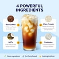 thumbnail image 4 of French Vanilla Protein Iced Coffee - Premium Whey Protein & Instant Iced Coffees - Natural Cold Brew Coffee - Zero Artificial Flavors & Sweeteners, 80 mg Caffeine, 0g of Sugar, 20 Servings, 4 of 5
