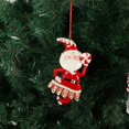 thumbnail image 4 of Fiudx Decoración del hogar Adornos navideños Adornos de Papá Noel Adornos para árboles de Navidad, 4 of 7