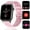 Pink, variant on QS08P Smart Watch for Men Women with Call (Make/Answer) 1.83" HD Watch with 100+ Sports Modes Compatible with iOS Android, 1pc