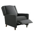 thumbnail image 4 of Relax-A-Lounger Clovis Modern Pushback Recliner, Charcoal Fabric, 4 of 11