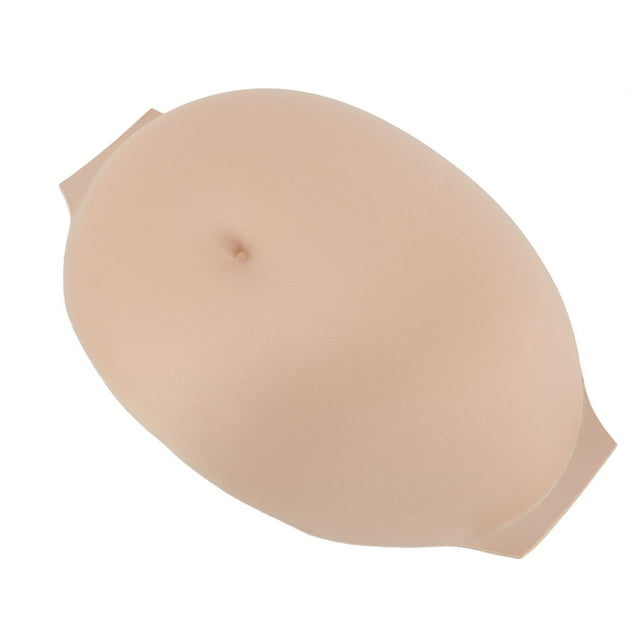prosthetic Pregnant Belly, Realistic Memory Sponge prosthetic Pregnancy Belly with Hook And Loop Fastener Closure, Breathable prosthetic Belly for Actor Maternity, , Stage Performance