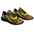 thumbnail image 6 of Hippie Sunflower Imagine All The People Living Life In Peace Shoes Sneakers Black Size 13, 6 of 7