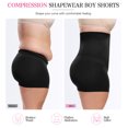 thumbnail image 4 of MANIFIQUE Plus Size Shapewear Shorts - High Compression Shapewear for Women Tummy Control - Boy Shorts for Women, 4 of 5