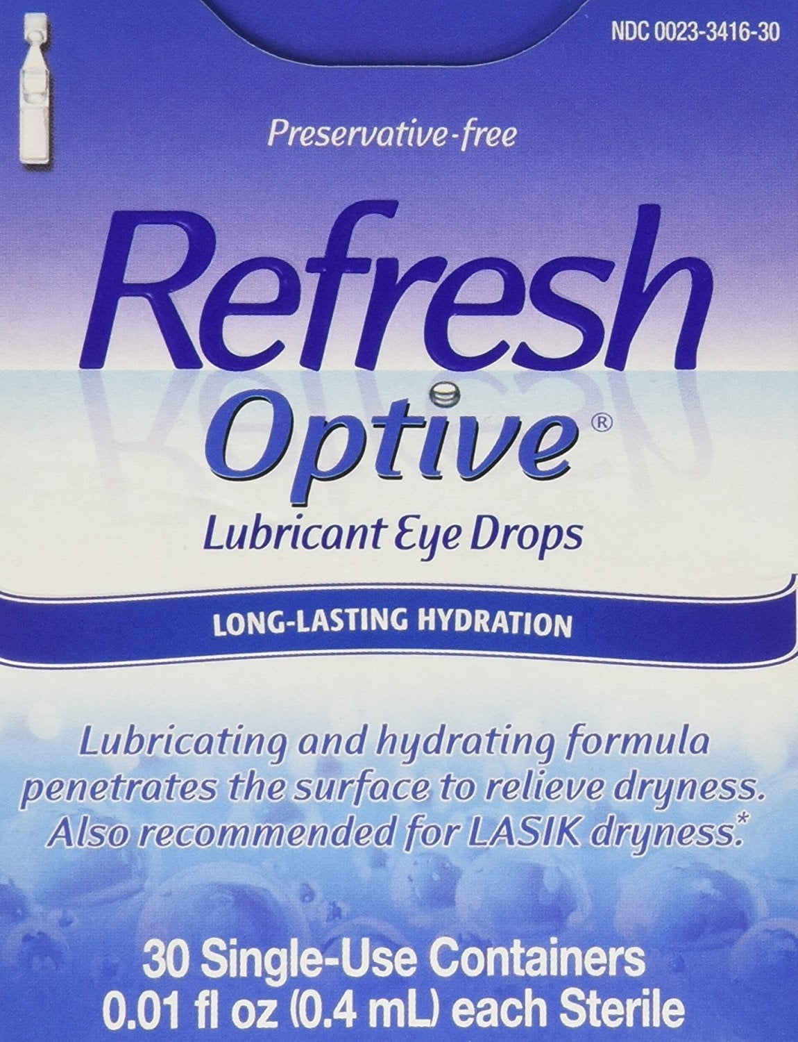 Refresh Preservative Free Lubricant Eye Drop 01 fl oz Walmart com Refresh Preservative Free Lubricant Eye Drop 01 fl oz Walmart com