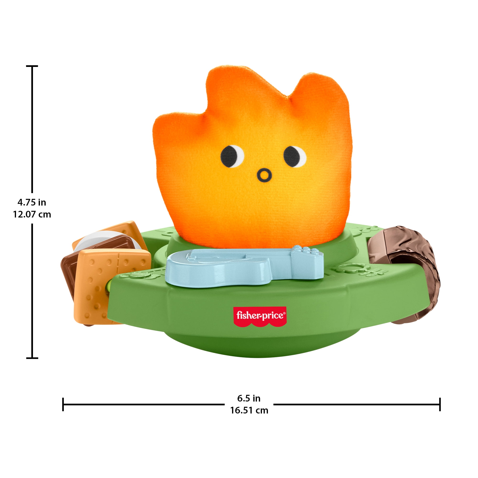 Fisher-Price Friendship Forest Light-Up Campfire, Baby Sensory Activity Toy for Developmental Play