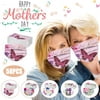 Cotonie Adult Disposable Face Masks Adult disposable high-quality printed masks for mother's day