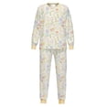 thumbnail image 1 of MAIHAN Easter Pajamas Kids Girls Pajama Boys Long Sleeve Top and Pants Set, Soft Sleepwear for Holiday Family Matching Loungewear(Light Yellow,9-10 Years), 1 of 3
