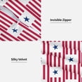 thumbnail image 5 of Flag Of Liberian Decorative Cozy Throw Pillow Covers Soft Square Couch Cushion Case for Home Sofa Decor (Set of 2) 16"x16", 5 of 7